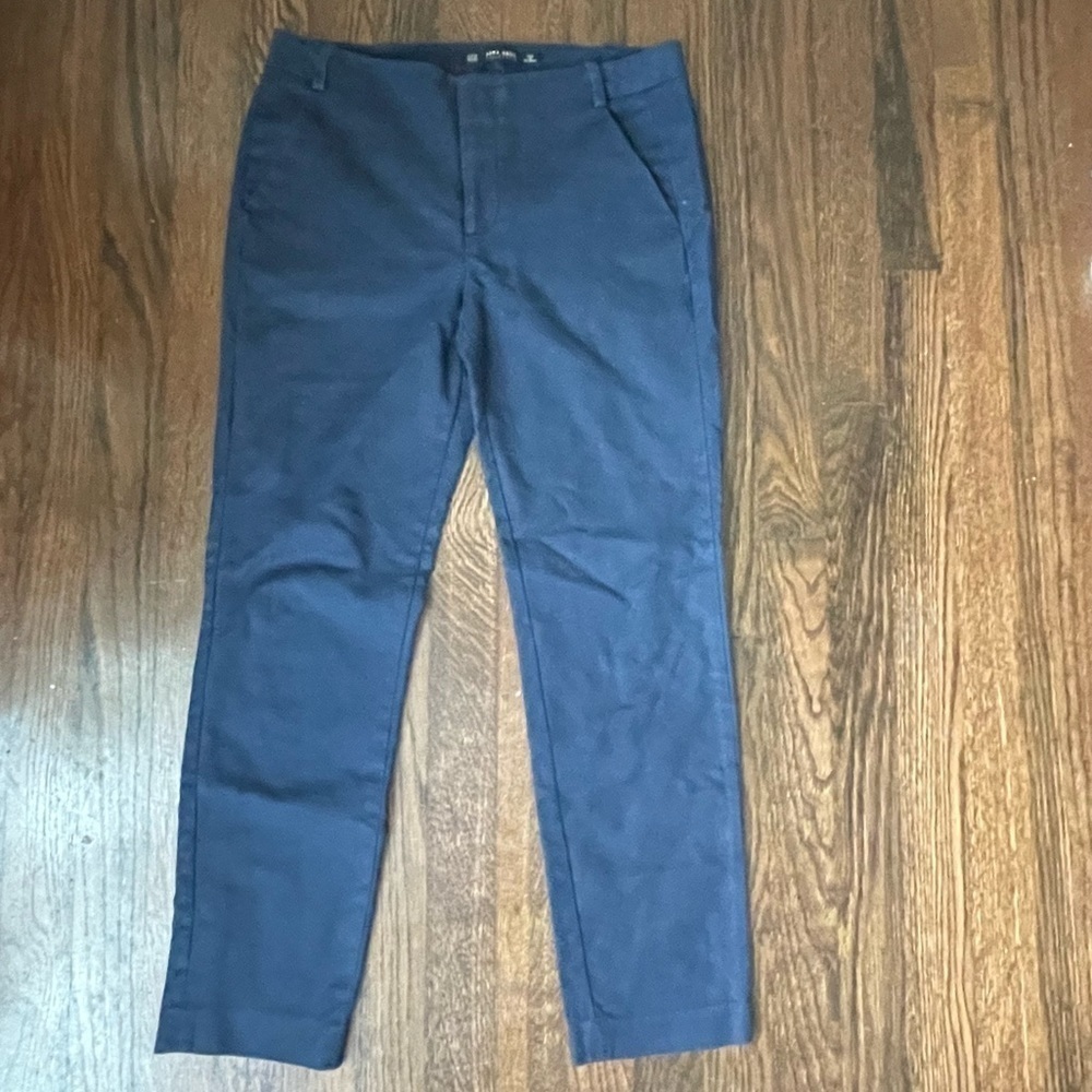 Zara basic blue dress pants